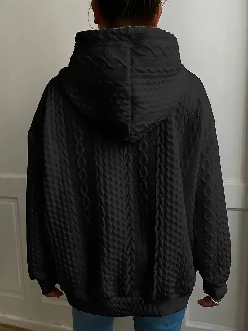 Isadora™ | Jacquard Hooded Sweatshirt