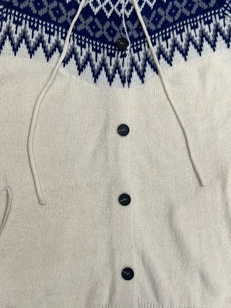 Kylara™ | Women'S Cardigan with Geometric Pattern