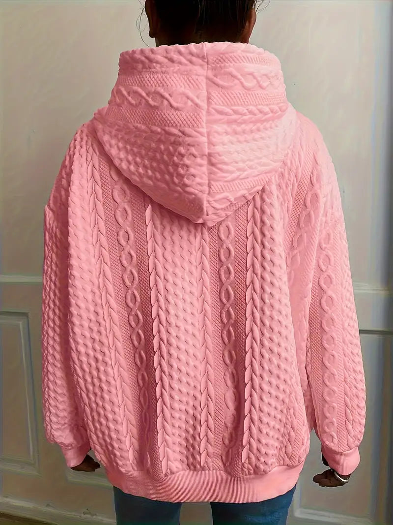 Isadora™ | Jacquard Hooded Sweatshirt