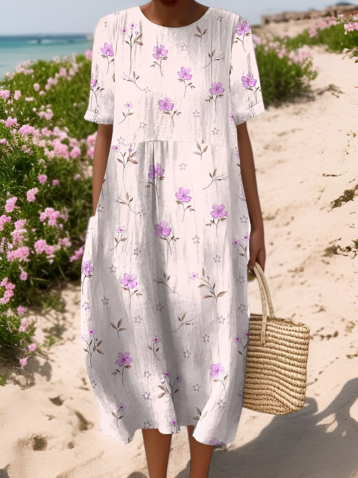 Amara™ | Breezy Bloom Dress
