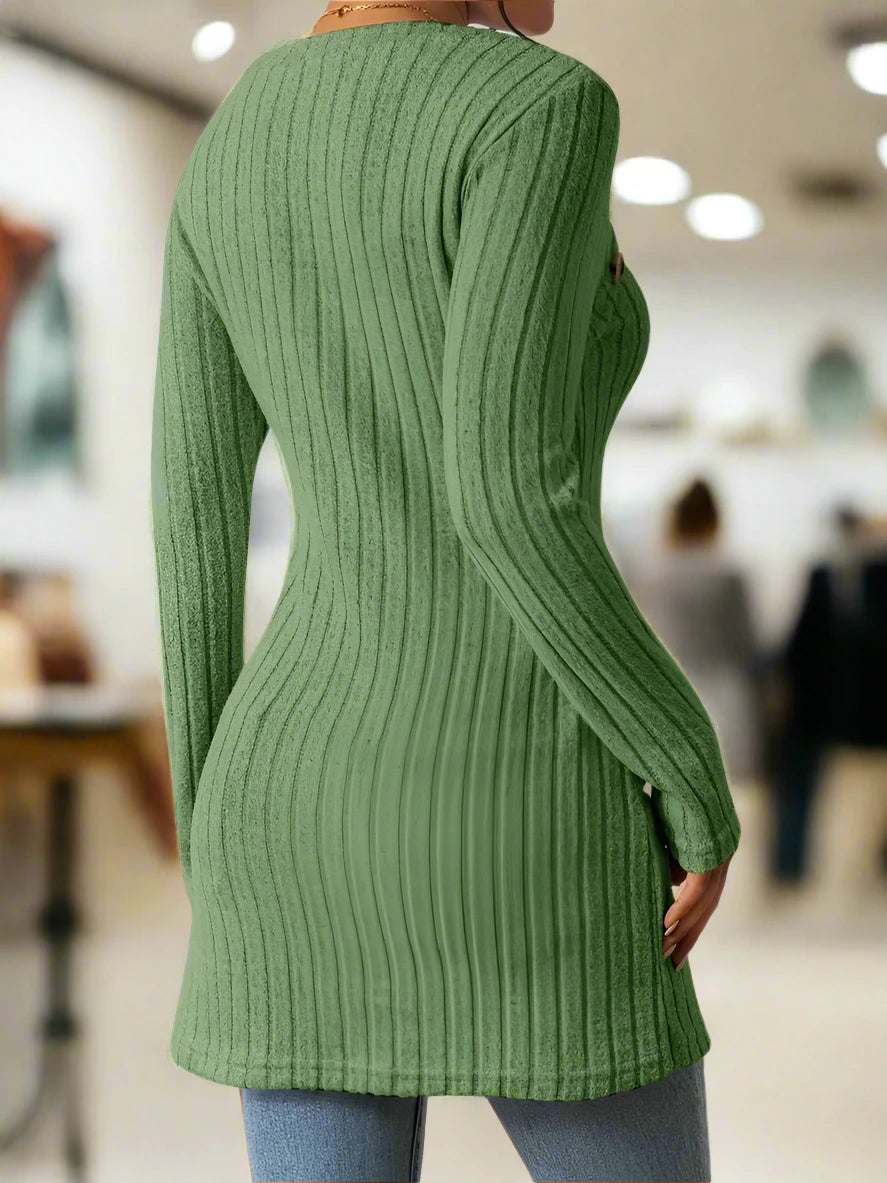 Georgia™ | Asymmetrisch geribd top