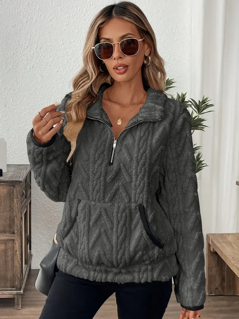 Meliora™ | Classy Fuzzy Sweatshirt