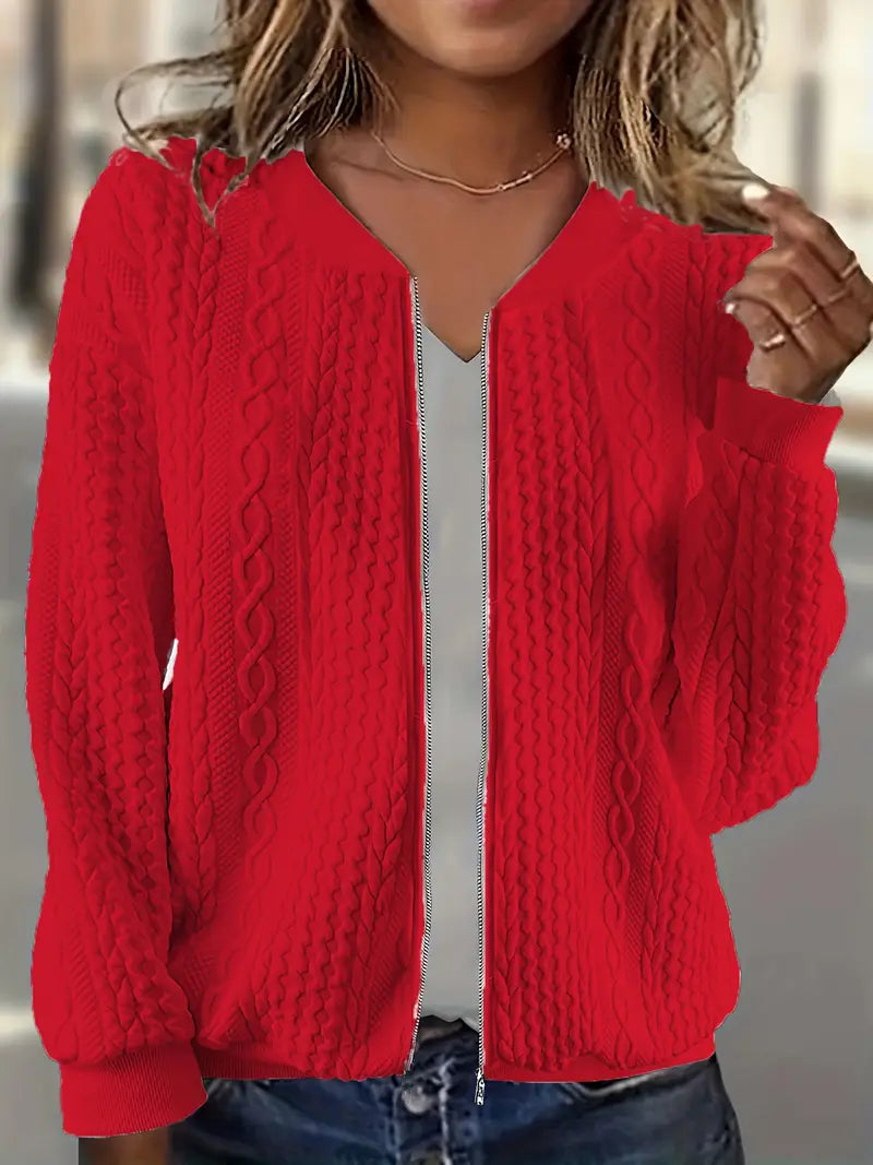 Marcelline™ | Elegant Bomber Jacket