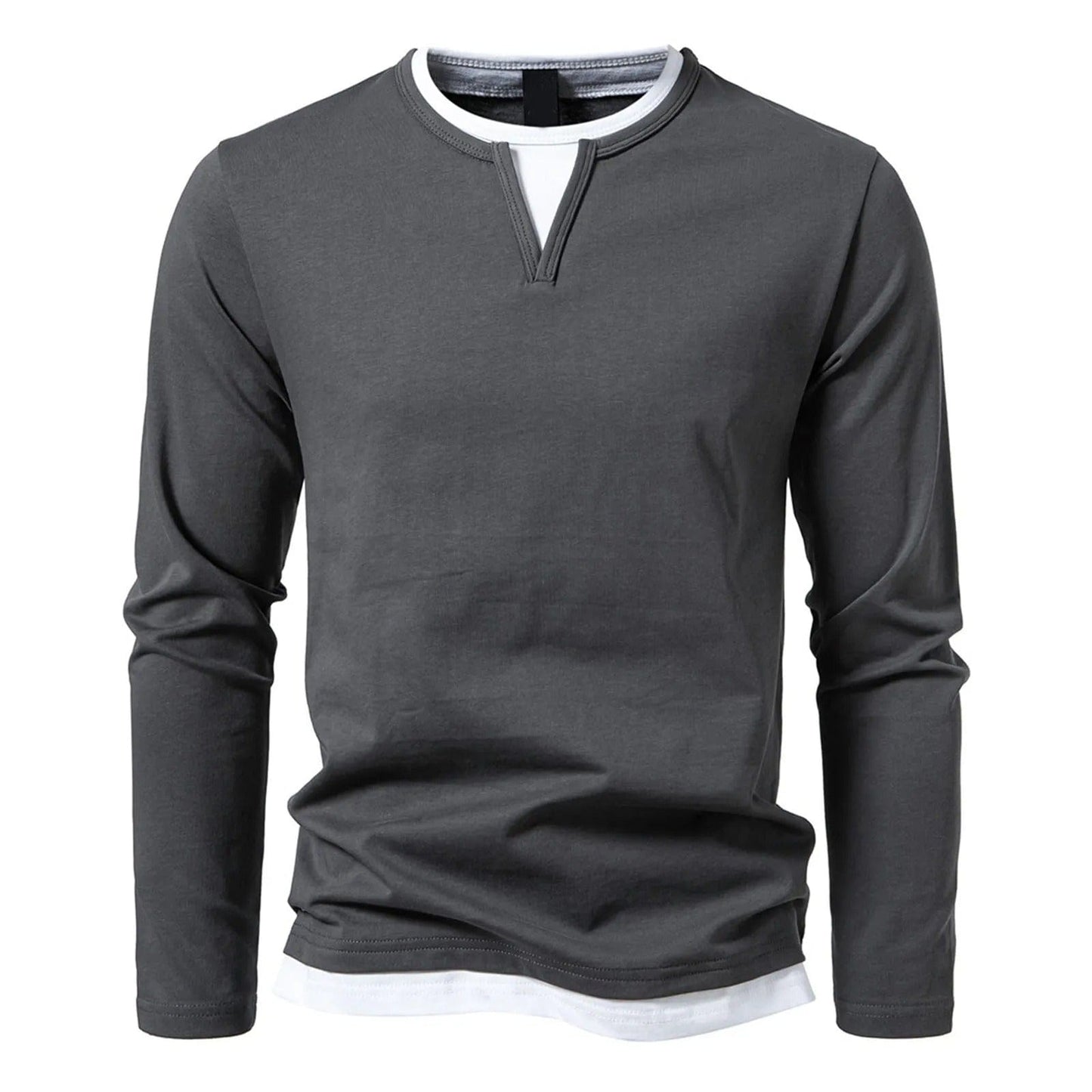 Orestes™ | Henley met lange mouwen