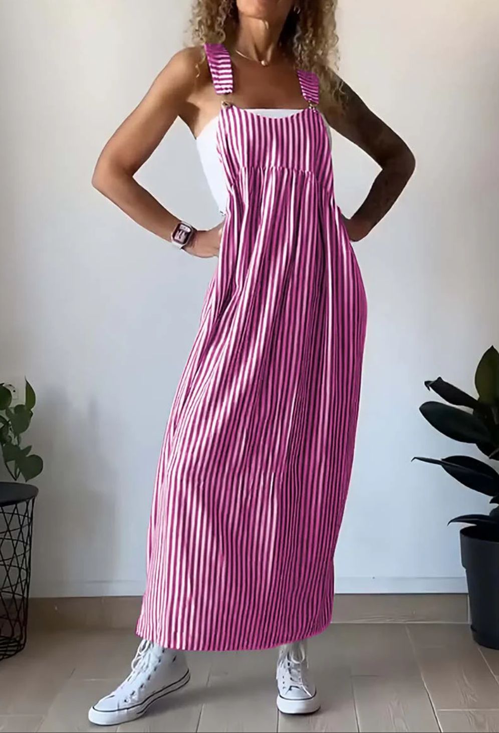 LYNN & CO | Alice⢠- Trendy Gestreepte Jurk