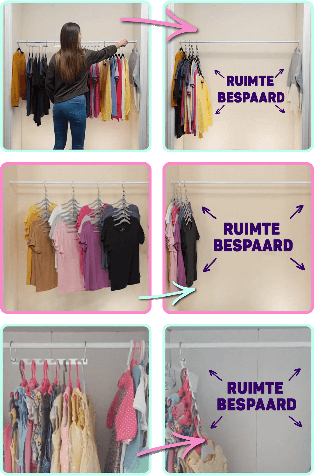 Hanger Hero™ - Originele & ultieme oplossing voor jouw kledingkast!