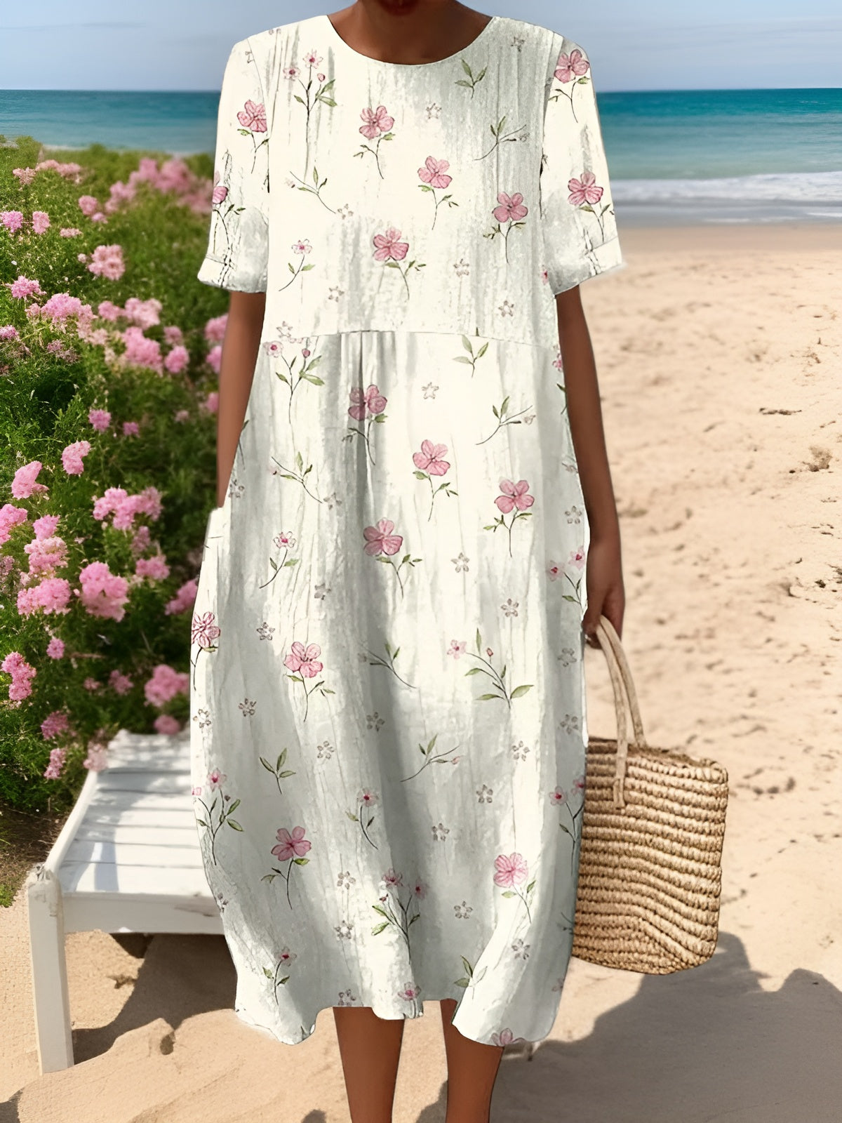 Amara™ | Breezy Bloom Dress