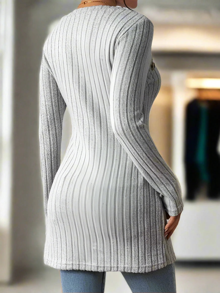 Georgia™ | Asymmetrisch geribd top