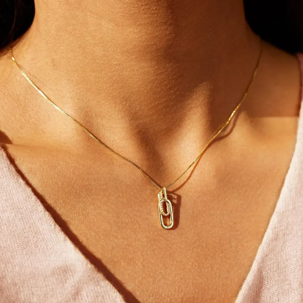 LYNN & CO | S925 Eeuwig Verbonden Cirkel Ketting