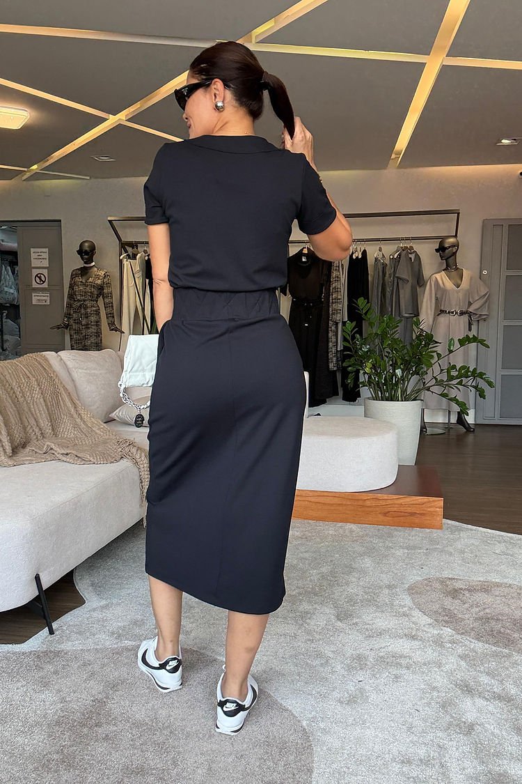 Brianna™ | V-Top Skirt Set
