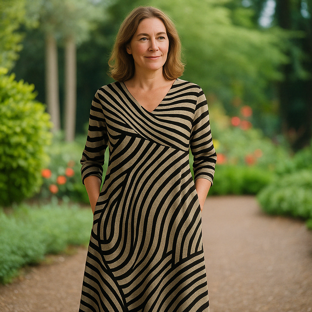 Latifa™ | Versatile Everyday Striped Dress