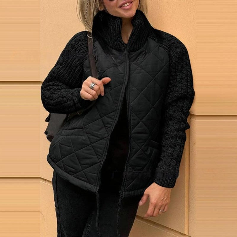 Irina™ | Knitted patchwork jacket