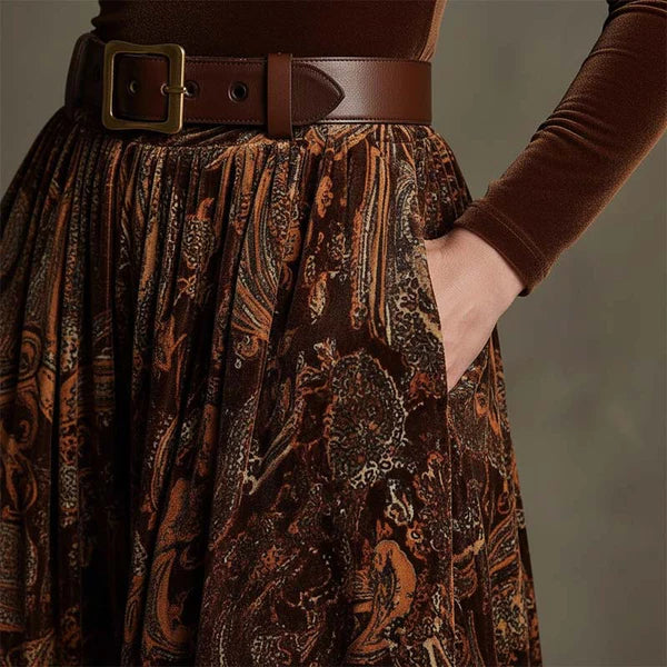 Mirelyn™ | Elegant Top and Maxi Skirt