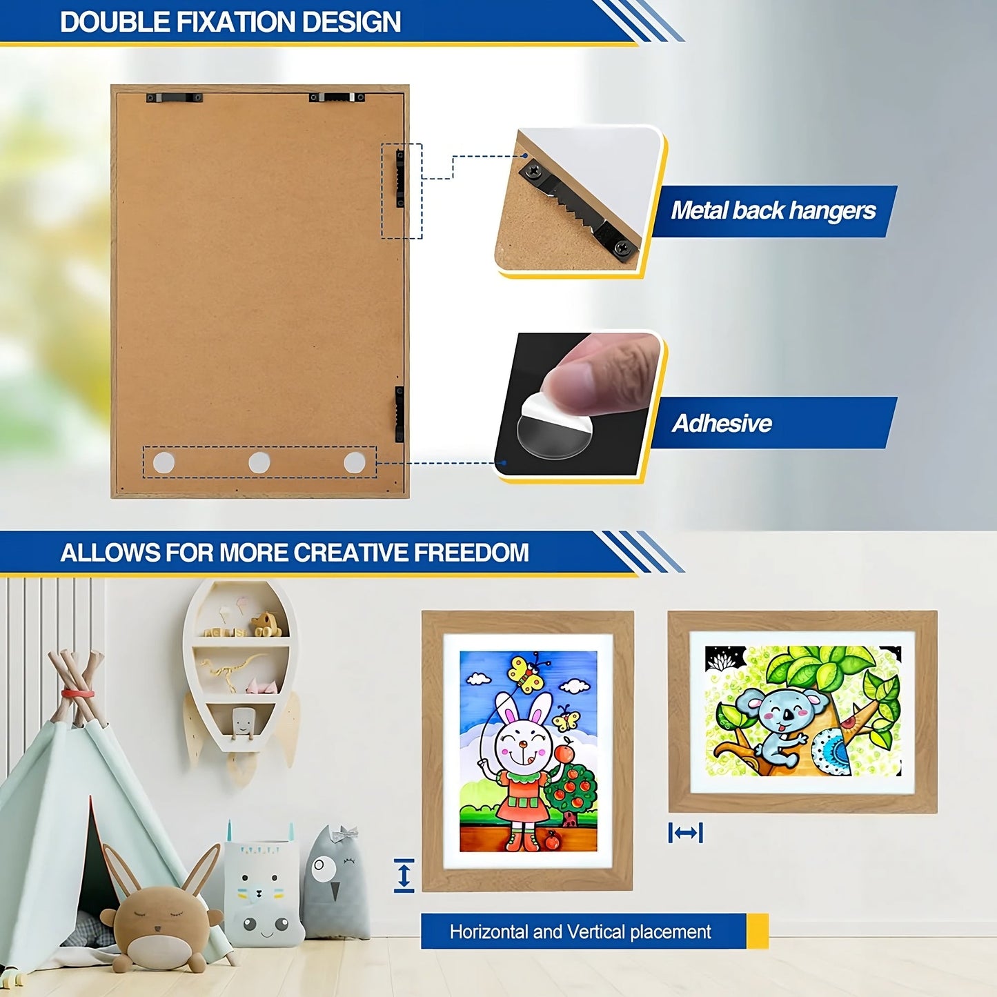 Kinder Tekening Frame® - Gun Jouw Kleine Picasso Een Frame!