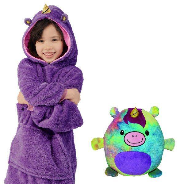 SnuggleHoodie - Knuffelbeer en hoodie in één!