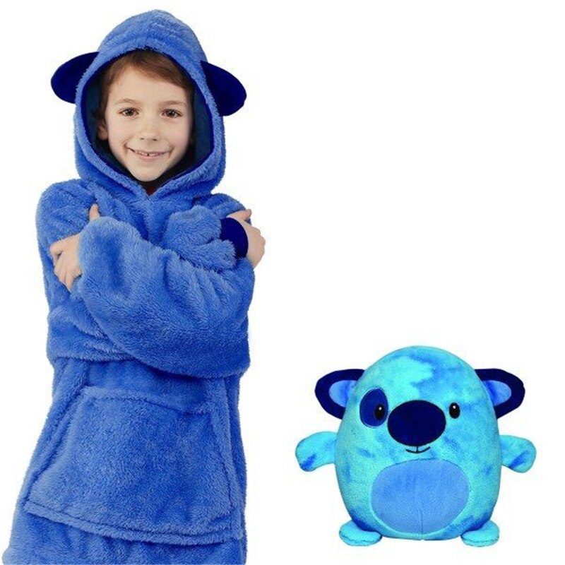 SnuggleHoodie - Knuffelbeer en hoodie in één!