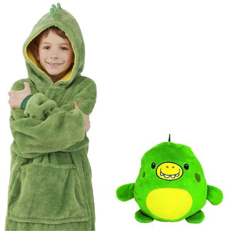SnuggleHoodie - Knuffelbeer en hoodie in één!