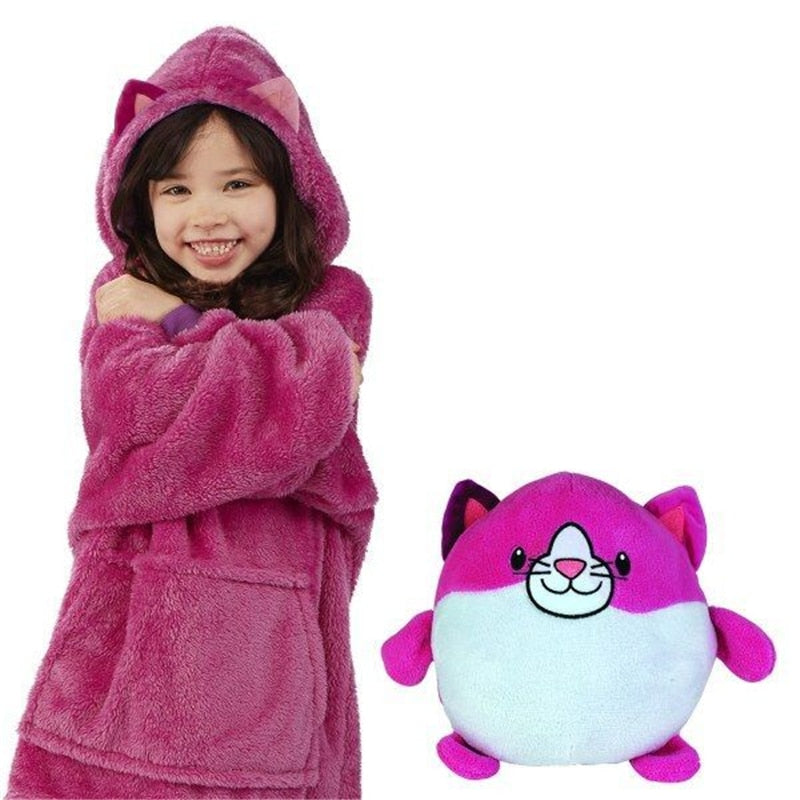 SnuggleHoodie - Knuffelbeer en hoodie in één!