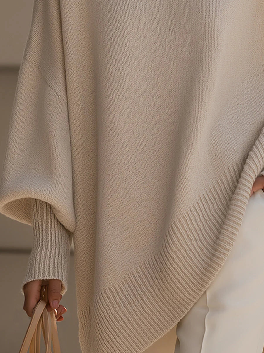Pella™ | Oversized Poncho Sweater