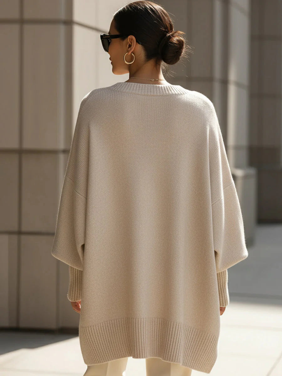 Pella™ | Oversized Poncho Sweater