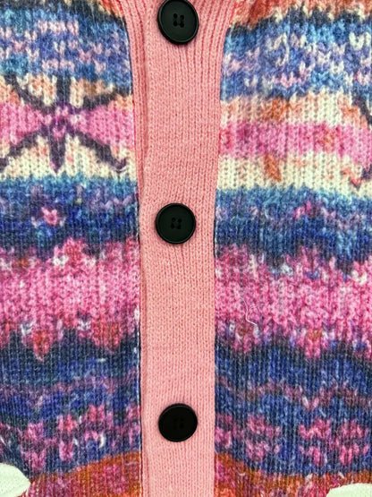 Perlina™ | Elegant Hooded Cardigan