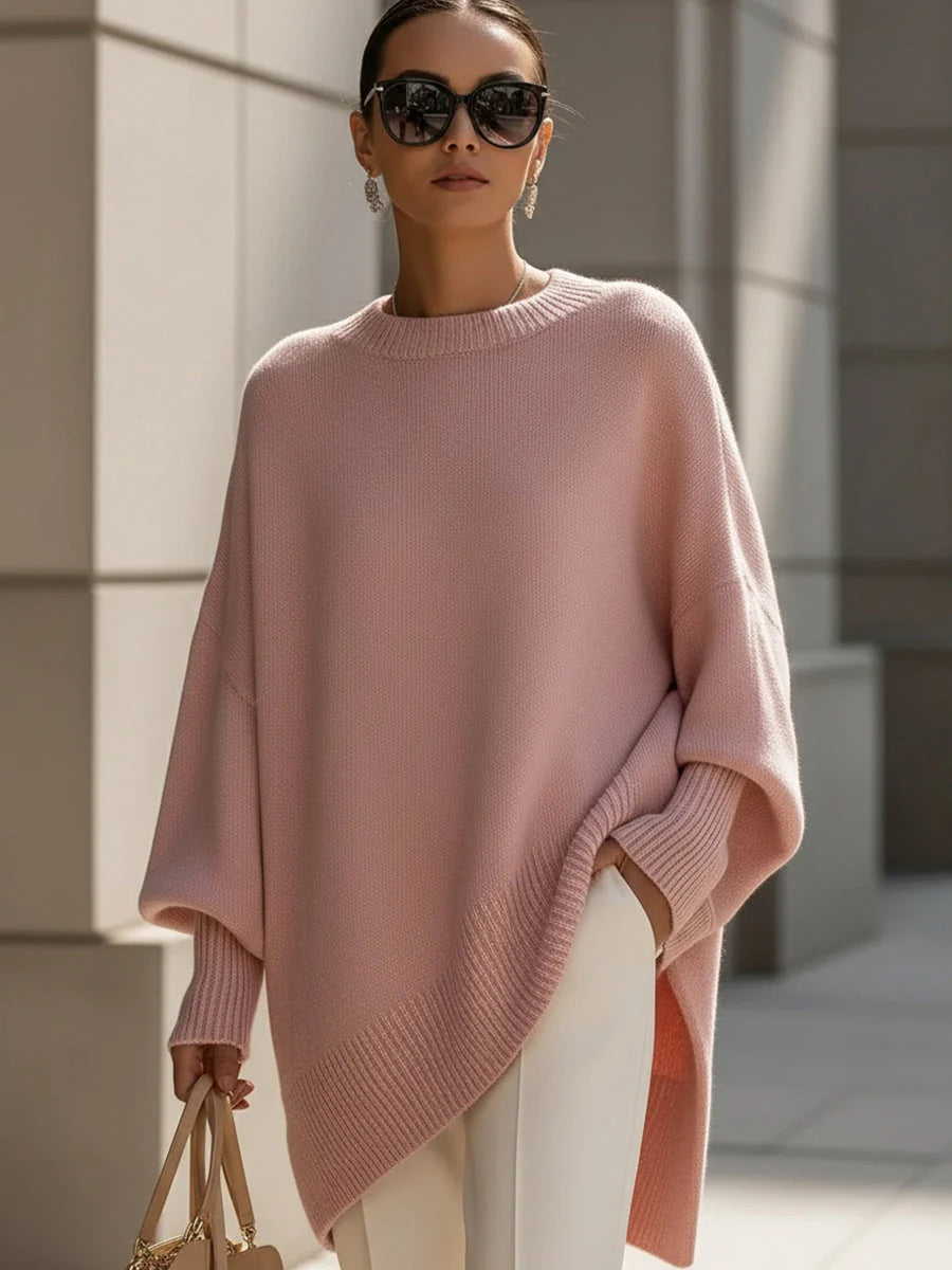 Pella™ | Oversized Poncho Sweater