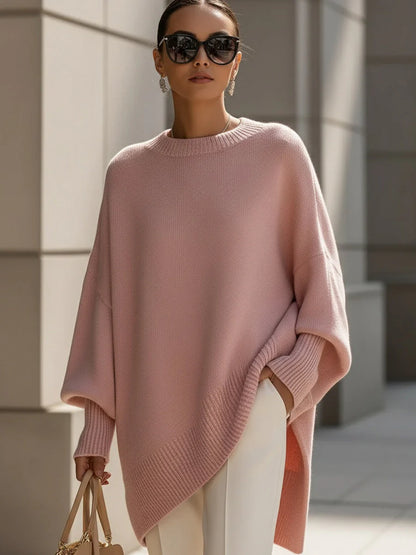 Pella™ | Oversized Poncho Sweater