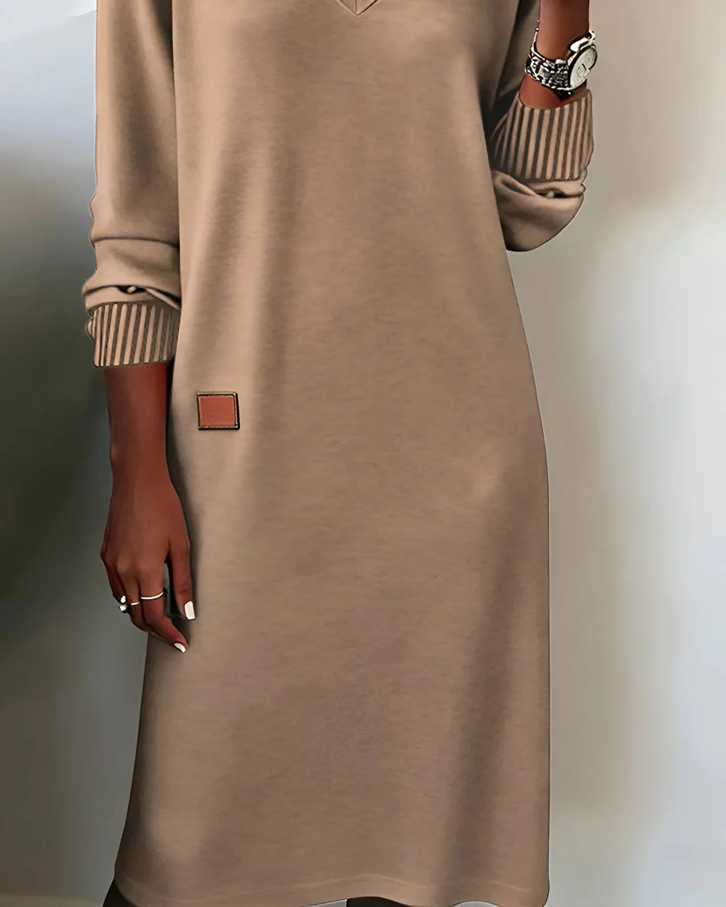Clarisa™ | Cozy Knit Sweater Dress