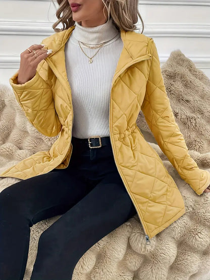 Jolie™ | Quilted Hooded Jacket