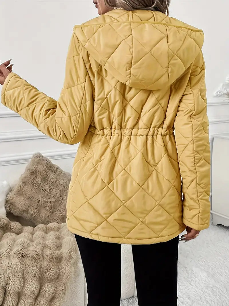 Jolie™ | Quilted Hooded Jacket