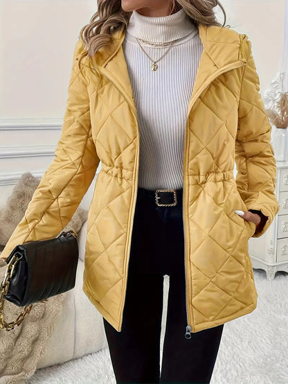 Jolie™ | Quilted Hooded Jacket