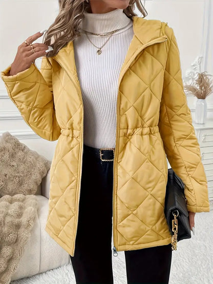 Jolie™ | Quilted Hooded Jacket