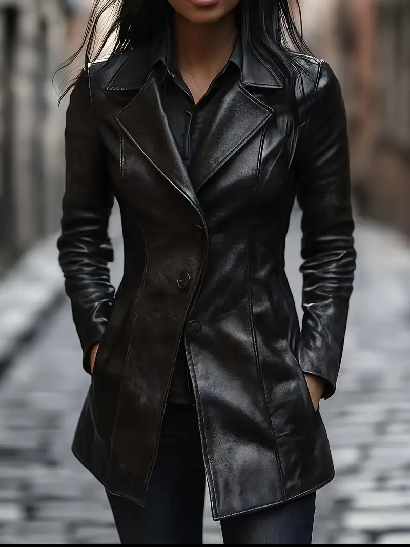 Ulissa™ | Structured Black Jacket