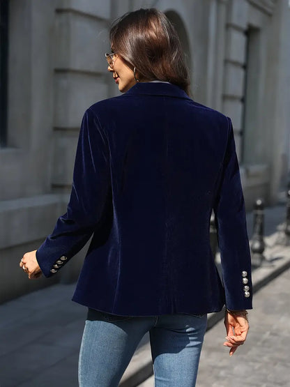 Florina™ | Classic Velvet Blazer