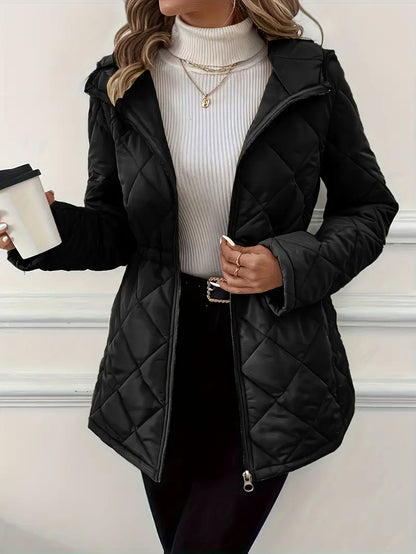 Jolie™ | Quilted Hooded Jacket