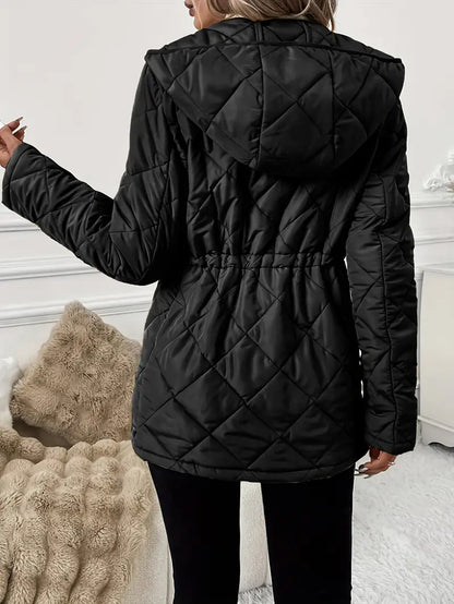Jolie™ | Quilted Hooded Jacket