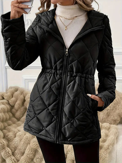 Jolie™ | Quilted Hooded Jacket