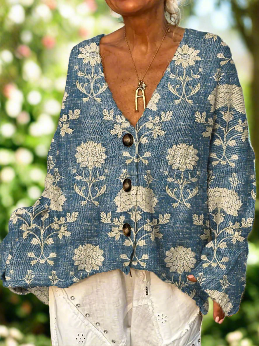 Olivia™ | Art Print Cardigan