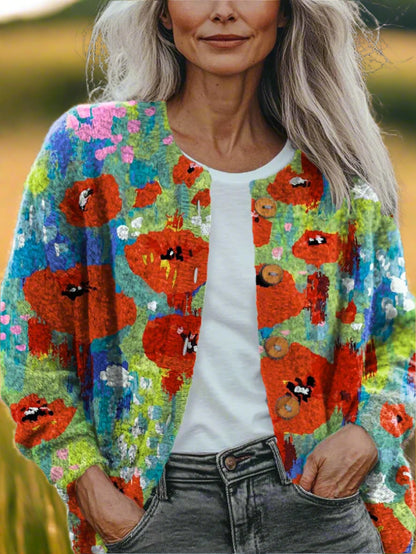 Heidi™ | Patchwork Cardigan