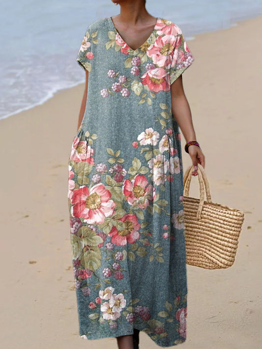 Roselane™ | Coastal Bloom Dress