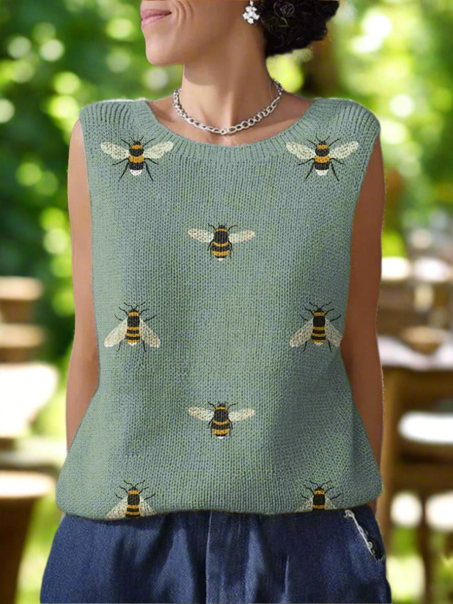 Hilda™ | Casual Sleeveless Knitting Top