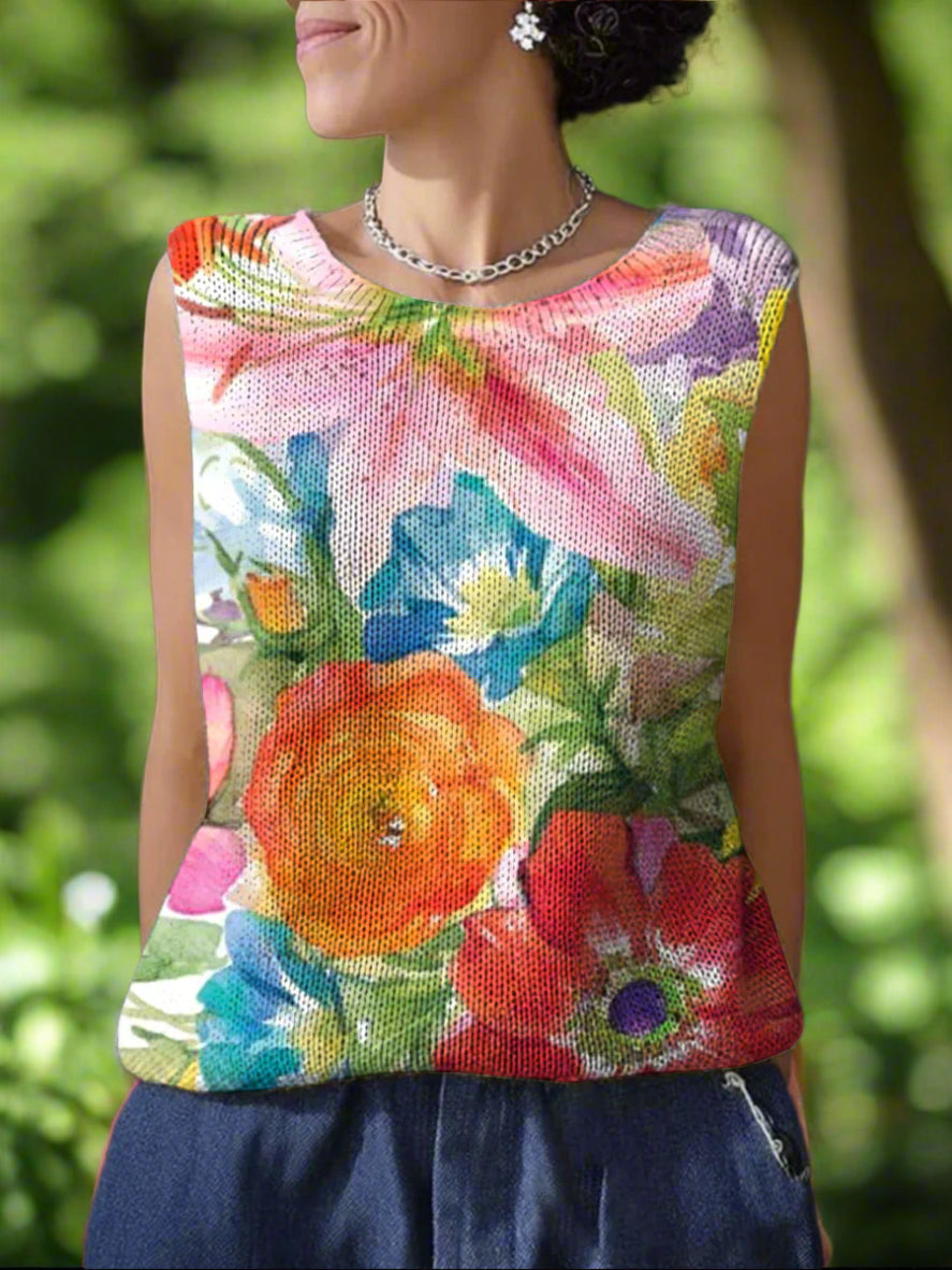 Hilda™ | Casual Sleeveless Knitting Top