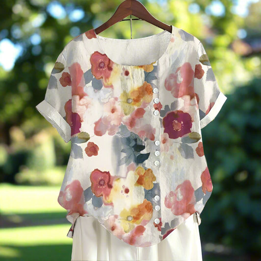 Annalise™ | Soft Petal Blouse