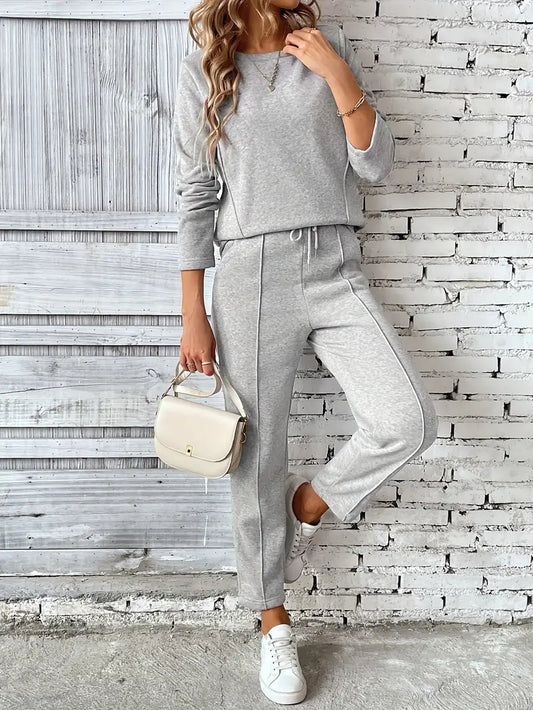 Perdita™ | Elegant Drawstring Two-Piece Set