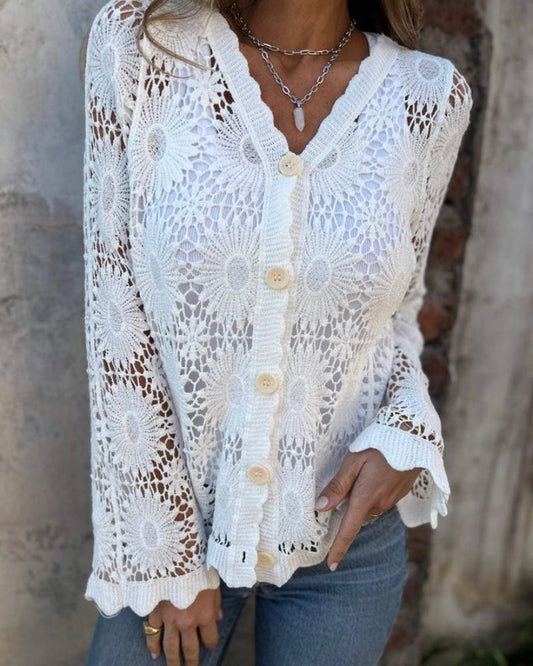 Nuvella™ | Elegant Knit Cover Cardigan