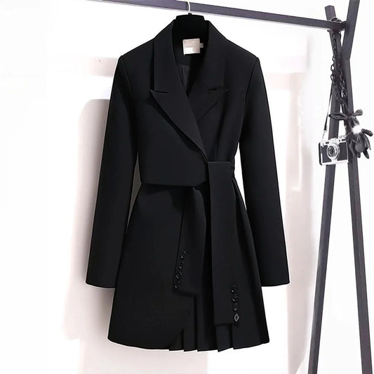 Briseis™ | Classy Long Coat with Belt