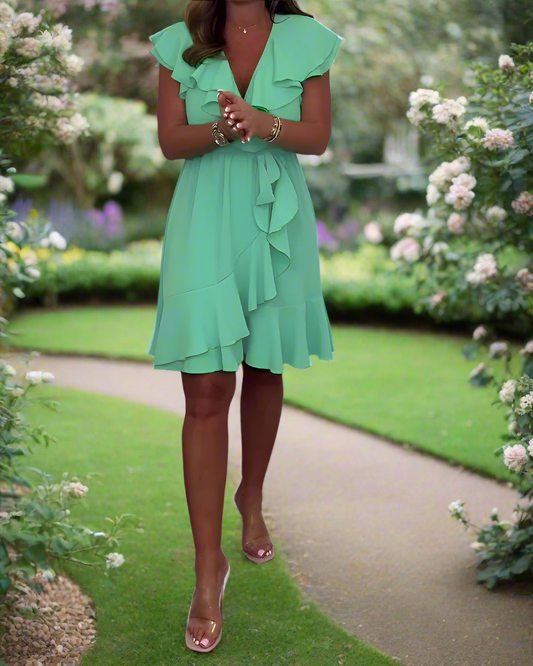 Evania™ | Sophisticated Silhouette Dress