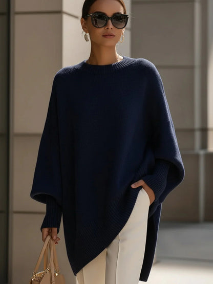 Pella™ | Oversized Poncho Sweater