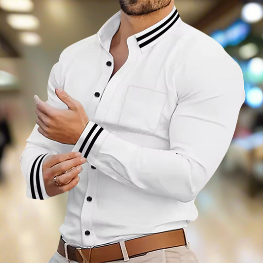 Accent™ | Modieus shirt met lange mouwen