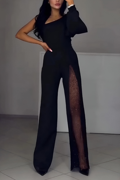 Liana™ | Elegant Wide-Leg Jumpsuit